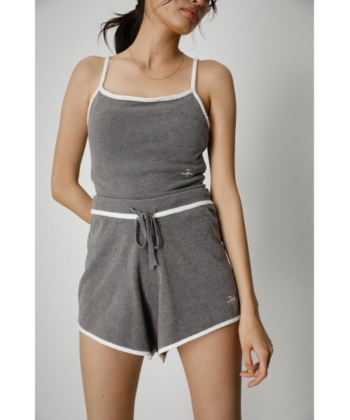AZUL by moussy(アズールバイマウジー)の「A/H WHIP NIGHT KNIT BRA TOP(チューブトップ・レディース・グレー・SMALL)」の11枚目の写真