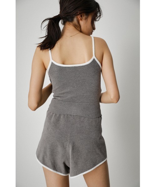 AZUL by moussy(アズールバイマウジー)の「A/H WHIP NIGHT KNIT BRA TOP(チューブトップ・レディース・グレー・SMALL)」の7枚目の写真