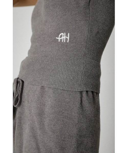 AZUL by moussy(アズールバイマウジー)の「A/H WHIP NIGHT KNIT BRA TOP(チューブトップ・レディース・グレー・SMALL)」の5枚目の写真