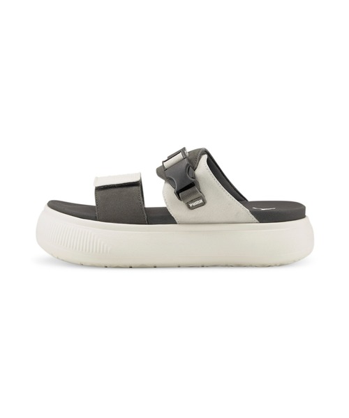 PUMA（プーマ）の「PUMA プーマ ウィメンズ スウェード マユ サンダル（サンダル・レディース・ベージュ/ライトグレー・23.0cm/24.0cm/25.0cm/26.0cm/22.0cm）」の17枚目の写真