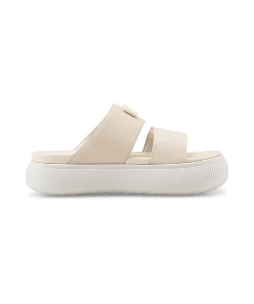 PUMA（プーマ）の「PUMA プーマ ウィメンズ スウェード マユ サンダル（サンダル・レディース・ベージュ/ライトグレー・23.0cm/24.0cm/25.0cm/26.0cm/22.0cm）」の11枚目の写真