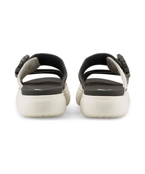 PUMA（プーマ）の「PUMA プーマ ウィメンズ スウェード マユ サンダル（サンダル・レディース・ベージュ/ライトグレー・23.0cm/24.0cm/25.0cm/26.0cm/22.0cm）」の4枚目の写真