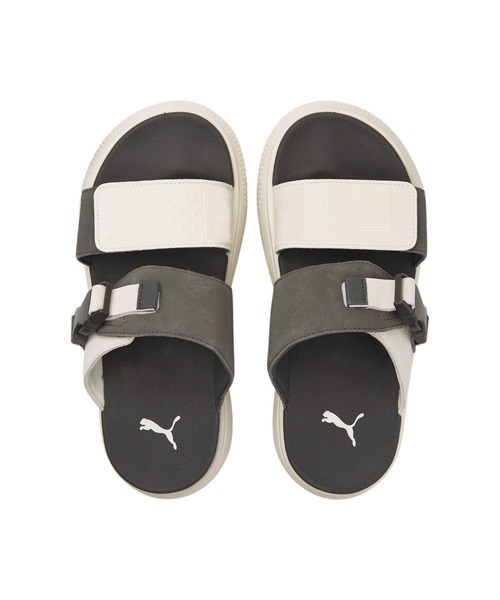 PUMA（プーマ）の「PUMA プーマ ウィメンズ スウェード マユ サンダル（サンダル・レディース・ベージュ/ライトグレー・23.0cm/24.0cm/25.0cm/26.0cm/22.0cm）」の7枚目の写真