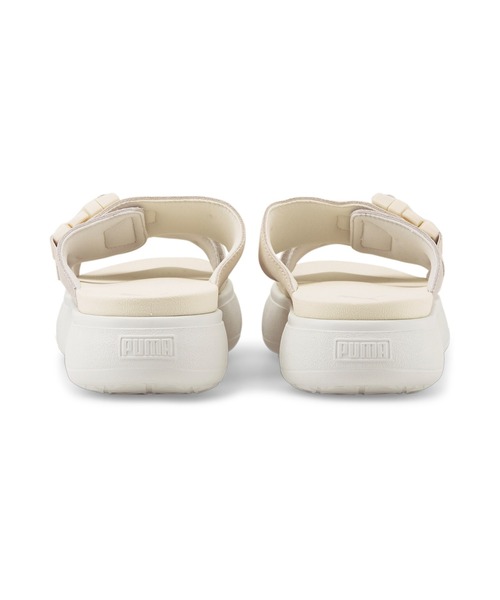 PUMA（プーマ）の「PUMA プーマ ウィメンズ スウェード マユ サンダル（サンダル・レディース・ベージュ/ライトグレー・23.0cm/24.0cm/25.0cm/26.0cm/22.0cm）」の9枚目の写真