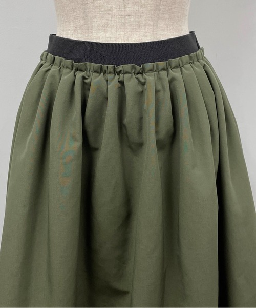 PICCIN(ピッチン)の「リバーシブルフロッキードットスカート(スカート・レディース・ブラック/カーキ・M)」の18枚目の写真