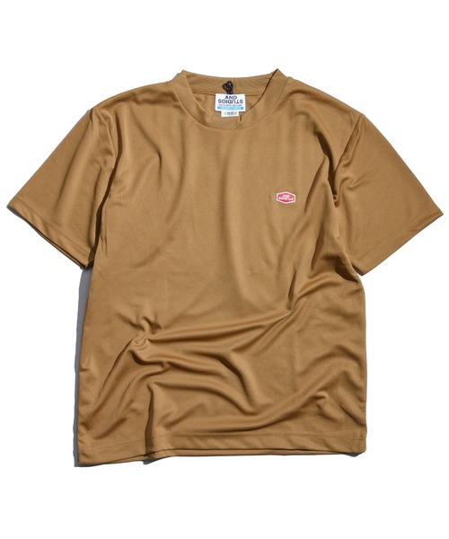 Satellite(サテライト)の「【SATELLITE(サテライト)】CRUISESR TEE LOGO1 / ワイドシルエット / 吸汗速乾/ ドライフィット(Tシャツ/カットソー・メンズ・ブラック/ダークグリーン/ブラウン系その他・M/L)」の1枚目の写真