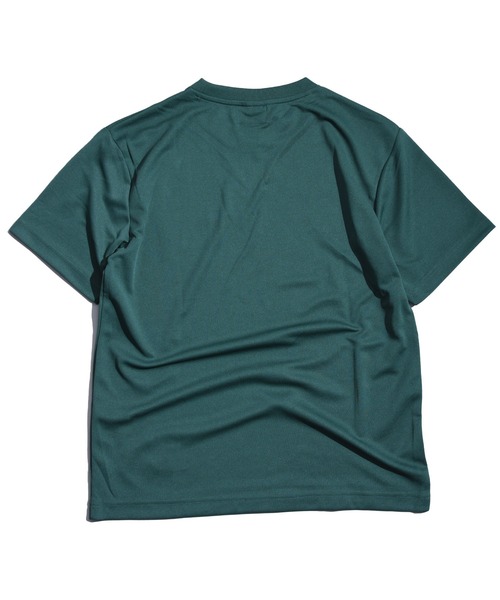 Satellite(サテライト)の「【SATELLITE(サテライト)】CRUISESR TEE LOGO1 / ワイドシルエット / 吸汗速乾/ ドライフィット(Tシャツ/カットソー・メンズ・ブラック/ダークグリーン/ブラウン系その他・M/L)」の7枚目の写真