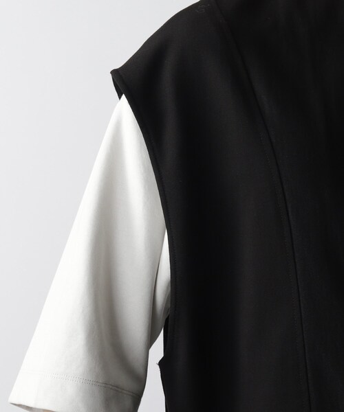 THE SHOP TK (ザ ショップ ティーケー )の「◆サイドジップロングベスト(ベスト・メンズ・ブラック/ベージュ・99)」の7枚目の写真