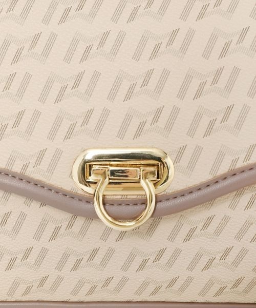 mysty woman（ミスティウーマン）の「モノグラムヴィンテージバッグ 126279（ショルダーバッグ・レディース・ブラウン/グリーン/アイボリー・FREE）」の18枚目の写真