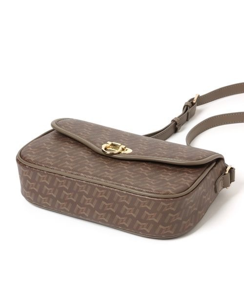 mysty woman（ミスティウーマン）の「モノグラムヴィンテージバッグ 126279（ショルダーバッグ・レディース・ブラウン/グリーン/アイボリー・FREE）」の9枚目の写真