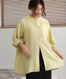 ツイストスリーブブラウス