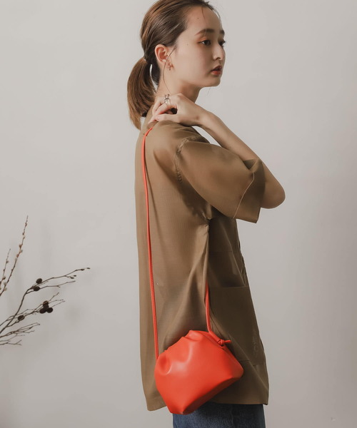 SENSE OF PLACE by URBAN RESEARCH（センスオブプレイスバイアーバンリサーチ）の「シアーミリタリージャケット（ミリタリージャケット・レディース・ブラウン/アイボリー・ONE）」の4枚目の写真