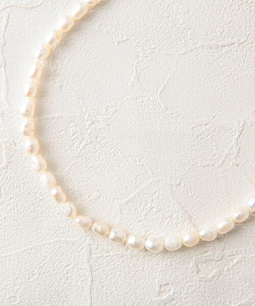 OPAQUE.CLIP（オペークドットクリップ）の「◆淡水バロックパールネックレス（ネックレス・レディース・オフホワイト・00）」の4枚目の写真