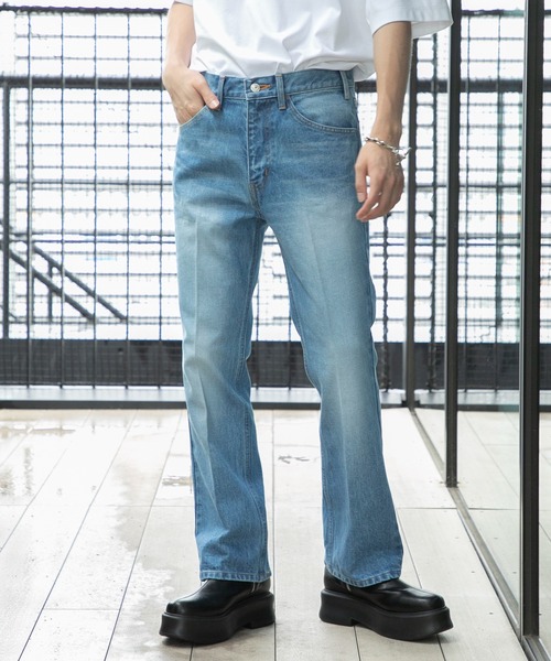 TOGA VIRILIS（トーガ ビリリース）の「Denim pants（デニムパンツ・メンズ・ブラック/ブルー・46/48）」の2枚目の写真