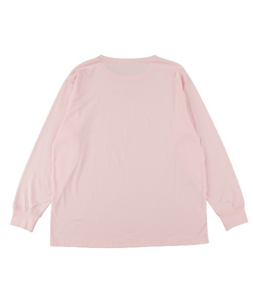 MIRO AMURETTE（ミロアミュレット）の「Eternel rose t-shirt/ロゴ入りオーバーサイズTシャツ（Tシャツ/カットソー・レディース・ホワイト/ピンク・FREE）」の5枚目の写真