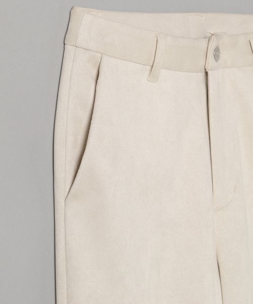 JEANASIS（ジーナシス）の「ヌバックライクフレアパンツ/162217