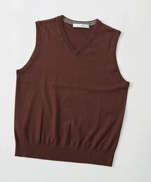 MEN'S MELROSE | ウォッシャブルハイゲージニットベスト(ベスト)