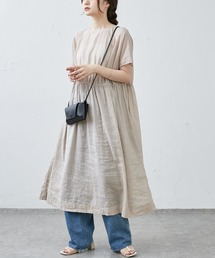 PUAL CE CIN | コットンラミー2WAYワンピース(ワンピース)