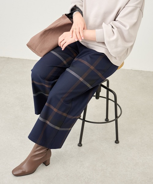 BEARDSLEY（ビアズリー）の「チェックパンツ：低身長・高身長