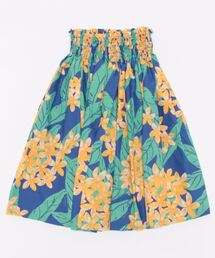Maunaloa】シングルパウ73cm丈 ブルー系 カトレア（スカート