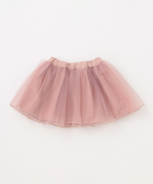 petit main(プティマイン)の「チュールスカート(スカート・キッズ・ピンク/アイボリー/ブルーグレー・80cm/90cm/110cm/100cm/120cm/130cm)」の5枚目の写真