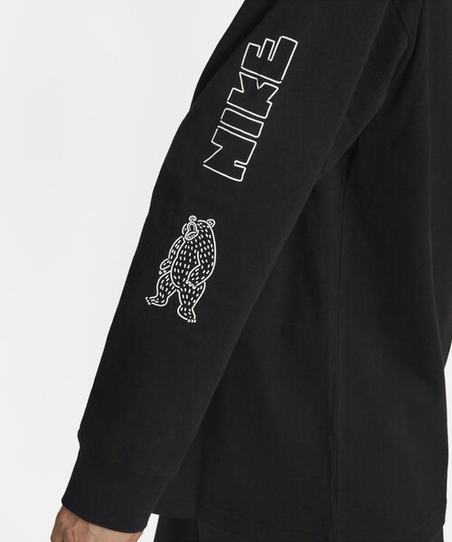 NIKE（ナイキ）の「ナイキ スポーツウェア ウィメンズ ロングスリーブ トップ / Nike Sportswear Women's Long-Sleeve Top＜XS-2XL 展開＞（Tシャツ/カットソー・レディース・ホワイト/ブラック・S/M/L/2XL/XL/XS）」の16枚目の写真