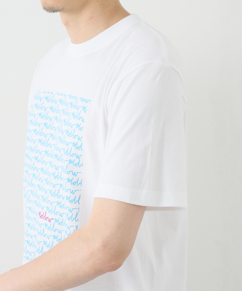 JOURNAL STANDARD(ジャーナルスタンダード)の「【moblow/モブロー 】moblowscript(Tシャツ/カットソー・メンズ・ブラック/ホワイト・LARGE/X-LARGE)」の5枚目の写真