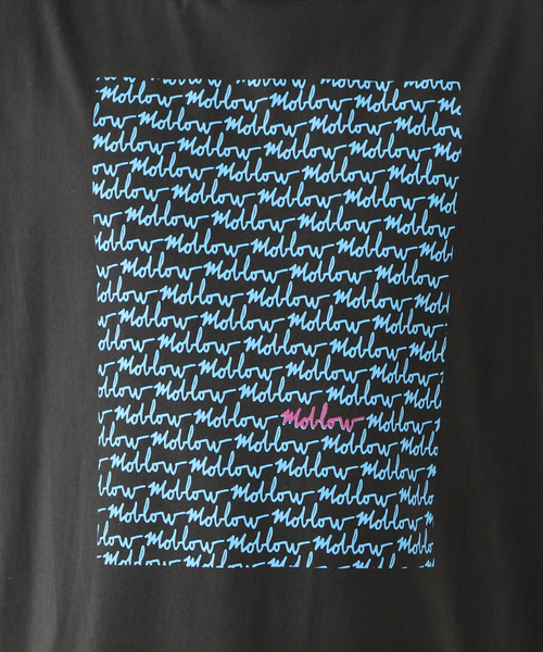 JOURNAL STANDARD(ジャーナルスタンダード)の「【moblow/モブロー 】moblowscript(Tシャツ/カットソー・メンズ・ブラック/ホワイト・LARGE/X-LARGE)」の11枚目の写真