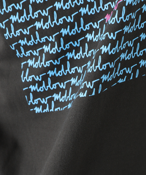 JOURNAL STANDARD(ジャーナルスタンダード)の「【moblow/モブロー 】moblowscript(Tシャツ/カットソー・メンズ・ブラック/ホワイト・LARGE/X-LARGE)」の9枚目の写真
