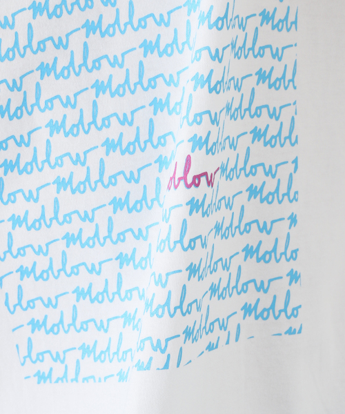 JOURNAL STANDARD(ジャーナルスタンダード)の「【moblow/モブロー 】moblowscript(Tシャツ/カットソー・メンズ・ブラック/ホワイト・LARGE/X-LARGE)」の15枚目の写真
