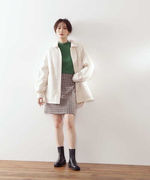 N.（N. Natural Beauty Basic）（エヌエヌナチュラルビューティーベーシック）の「【S Size Line】◆チェックミニスカート（スカート・レディース・ブラック系その他/ブルー系その他・SMALL/MEDIUM）」の14枚目の写真
