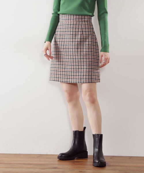 N.（N. Natural Beauty Basic）（エヌエヌナチュラルビューティーベーシック）の「【S Size Line】◆チェックミニスカート（スカート・レディース・ブラック系その他/ブルー系その他・SMALL/MEDIUM）」の16枚目の写真