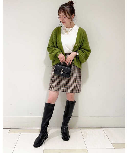 N.（N. Natural Beauty Basic）（エヌエヌナチュラルビューティーベーシック）の「【S Size Line】◆チェックミニスカート（スカート・レディース・ブラック系その他/ブルー系その他・SMALL/MEDIUM）」の19枚目の写真