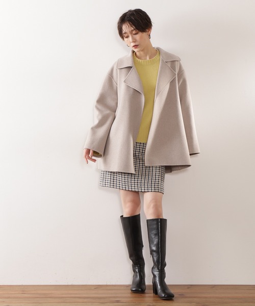 N.（N. Natural Beauty Basic）（エヌエヌナチュラルビューティーベーシック）の「【S Size Line】◆チェックミニスカート（スカート・レディース・ブラック系その他/ブルー系その他・SMALL/MEDIUM）」の5枚目の写真