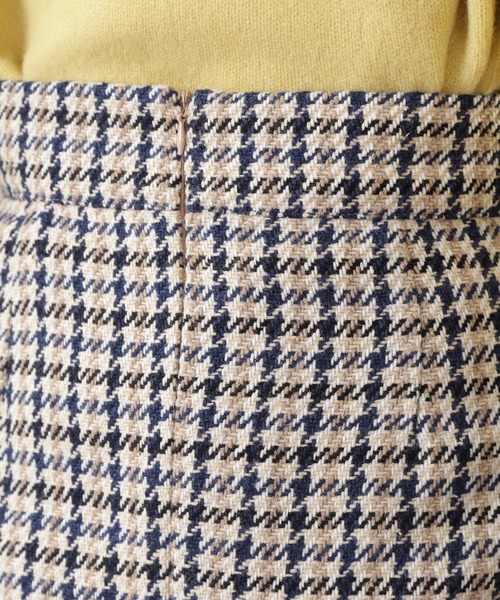 N.（N. Natural Beauty Basic）（エヌエヌナチュラルビューティーベーシック）の「【S Size Line】◆チェックミニスカート（スカート・レディース・ブラック系その他/ブルー系その他・SMALL/MEDIUM）」の4枚目の写真