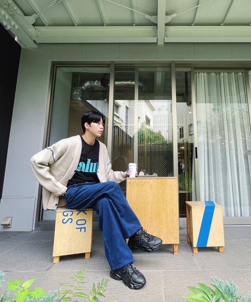 Figments(フィグメンツ)の「コーデュロイバギーパンツ(その他パンツ・レディース・ブラック/ブルー/グリーン・MEDIUM/LARGE/SMALL)」の5枚目の写真