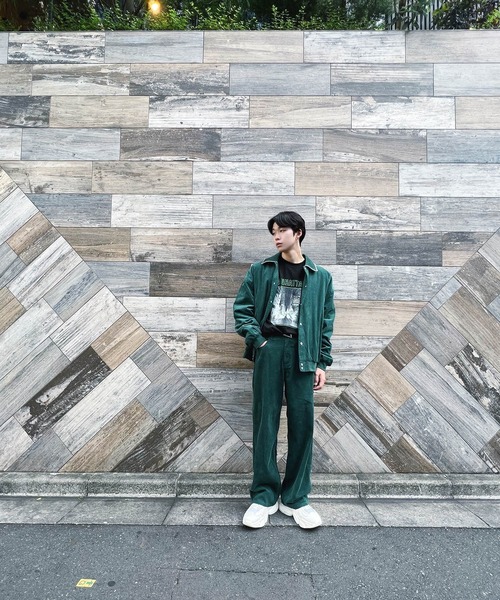 Figments(フィグメンツ)の「コーデュロイバギーパンツ(その他パンツ・レディース・ブラック/ブルー/グリーン・MEDIUM/LARGE/SMALL)」の8枚目の写真