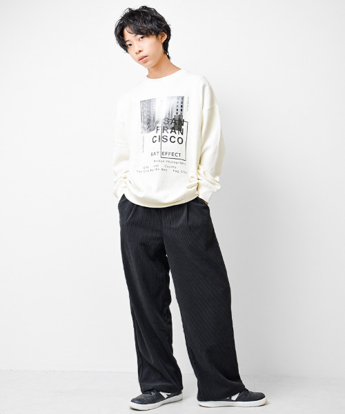 RAT EFFECT（ラットエフェクト）の「コーデュロイワイドパンツ（その他パンツ・キッズ・チャコールグレー/ブラウン/カーキ/ブラック・160/120/130/150/140/170）」の8枚目の写真