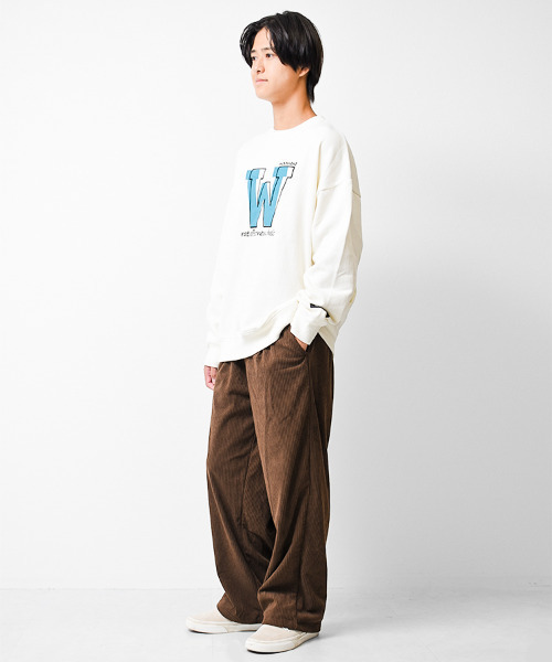 RAT EFFECT（ラットエフェクト）の「コーデュロイワイドパンツ（その他パンツ・キッズ・チャコールグレー/ブラウン/カーキ/ブラック・160/120/130/150/140/170）」の15枚目の写真