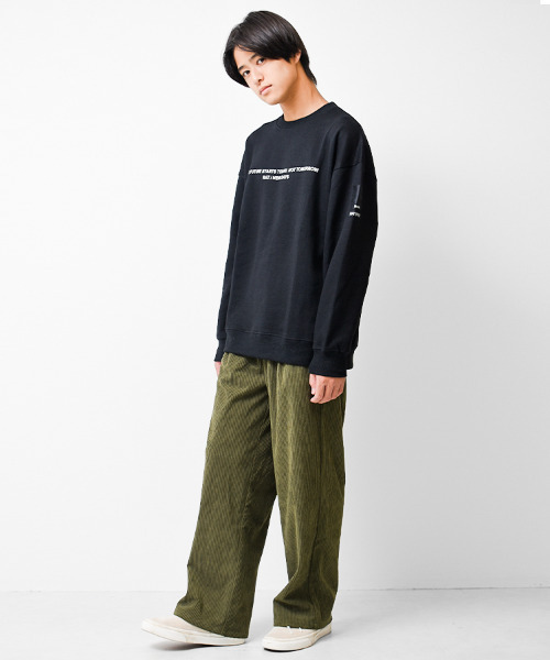 RAT EFFECT（ラットエフェクト）の「コーデュロイワイドパンツ（その他パンツ・キッズ・チャコールグレー/ブラウン/カーキ/ブラック・160/120/130/150/140/170）」の14枚目の写真