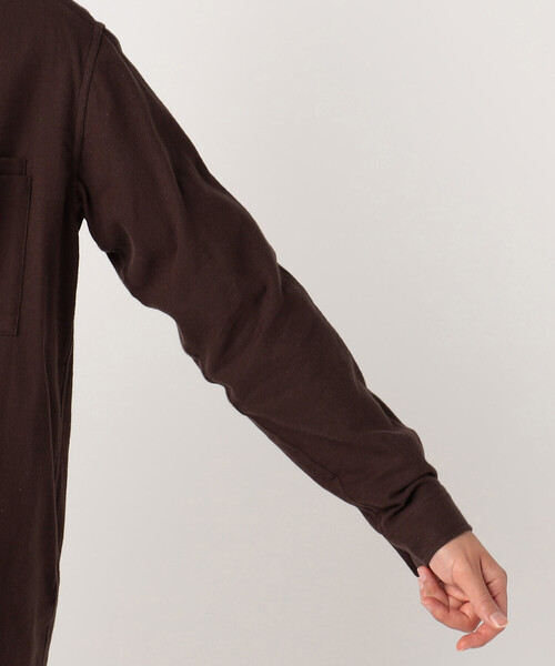 COMME CA ISM（コムサイズム）の「【ウォッシャブル】コットンネル　ショートポイントシャツ（シャツ/ブラウス・メンズ・ホワイト/ダークブラウン/ネイビー・MEDIUM/LARGE）」の12枚目の写真