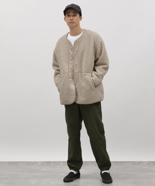 LAKOLE（ラコレ）の「シープボアカーデブルゾン / 162543（ブルゾン・メンズ・サンドグレー/ブラウン/ブラック・LARGE/X-LARGE/MEDIUM）」の19枚目の写真