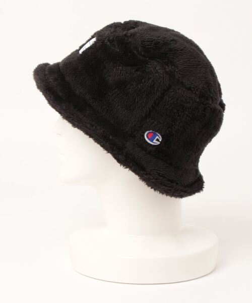 Champion（チャンピオン）の「champion / ボアチケットバケットハット（ハット・レディース・ブラック/オフホワイト/ベージュ/グレー・ONESIZE）」の6枚目の写真