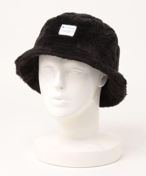 Champion（チャンピオン）の「champion / ボアチケットバケットハット（ハット・レディース・ブラック/オフホワイト/ベージュ/グレー・ONESIZE）」の10枚目の写真