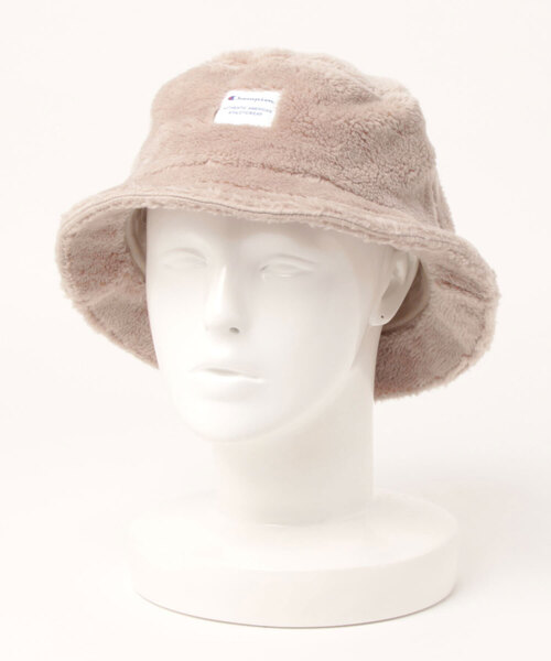 Champion（チャンピオン）の「champion / ボアチケットバケットハット（ハット・レディース・ブラック/オフホワイト/ベージュ/グレー・ONESIZE）」の9枚目の写真