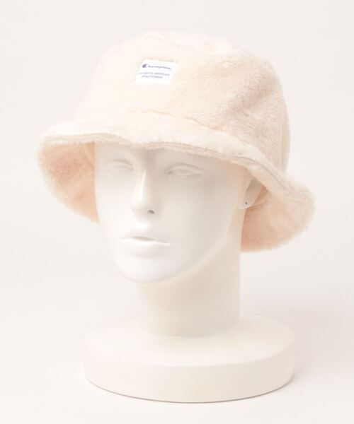 Champion（チャンピオン）の「champion / ボアチケットバケットハット（ハット・レディース・ブラック/オフホワイト/ベージュ/グレー・ONESIZE）」の8枚目の写真