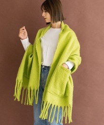 VitaFelice | モヘアタッチ大判ブランケットストール(ストール/ショール)
