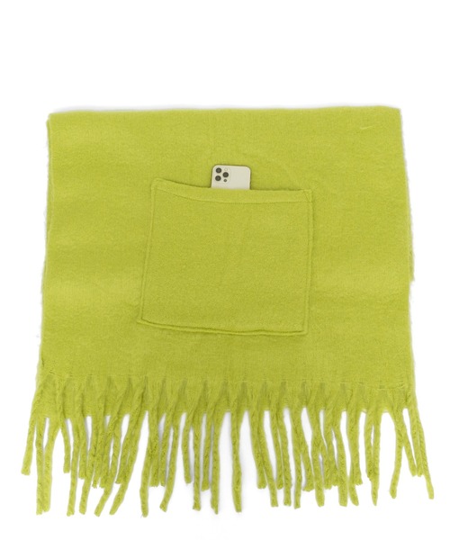 VitaFelice（ヴィータフェリーチェ）の「モヘアタッチ大判ブランケットストール（ストール/ショール・レディース・ライトグレー/ライラック/ライム/アイボリー・FREE）」の13枚目の写真