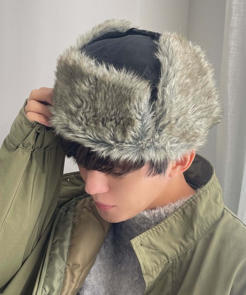 WEGO(ウィゴー)の「WEGO/【一部店限定】ボンバーキャップ(キャップ・レディース・その他1/ブラック・FREE)」の7枚目の写真