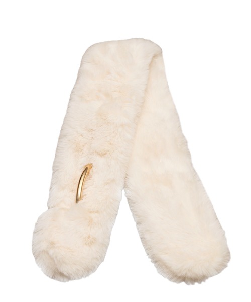 reca（レカ）の「フェイクファーマフラー（マフラー・レディース・ベージュ/ブラック/アイボリー・ONE SIZE）」の14枚目の写真